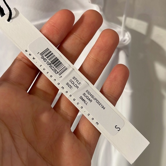 Susana Monaco thin strap open back highlow dress - Picture 9 of 12